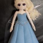 Puppe aus Filz, Elsa