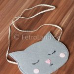 Filztasche, Katze